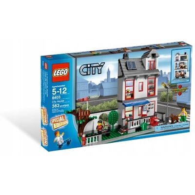 Klocki LEGO City Zestaw Kamienica Dom w mieście 8403 Klocki LEGO City Zestaw Kamienica Dom w mieście 8403