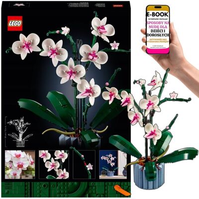 KLOCKI LEGO CREATOR 10311 KWIATY LEGO – Orchidea Do Złożenia, Piękno Natury - PREZENT DLA KOBIETY MĘŻCZYNY + EBOOK-3 KLOCKI LEGO CREATOR 10311 KWIATY LEGO – Orchidea Do Złożenia, Piękno Natury - PREZENT DLA KOBIETY MĘŻCZYNY + EBOOK-3