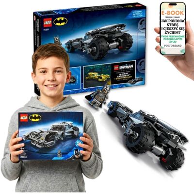 KLOCKI LEGO DC COMICS Batmobil Batman 76331 Super Heroes Auto Prezent Dla Wnuka + E-BOOK-1 KLOCKI LEGO DC COMICS Batmobil Batman 76331 Super Heroes Auto Prezent Dla Wnuka + E-BOOK-1