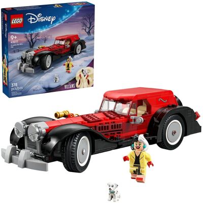 Klocki LEGO Disney 43277 - Samochód Cruelli De Mon Dzięki zestawowi LEGO® ǀ Disney Samochód Cruelli De Mon (43277) na dzieci i fanów samochodów w wi.. Klocki LEGO Disney 43277 - Samochód Cruelli De Mon Dzięki zestawowi LEGO® ǀ Disney Samochód Cruelli De Mon (43277) na dzieci i fanów samochodów w wi..