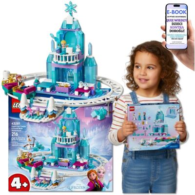 KLOCKI LEGO Disney Kraina Lodu Lodowy Zamek Elzy (43281) Lego Dla 5 6 7 8 Latki + EBOOK-2 KLOCKI LEGO Disney Kraina Lodu Lodowy Zamek Elzy (43281) Lego Dla 5 6 7 8 Latki + EBOOK-2
