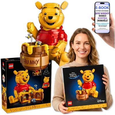 KLOCKI LEGO DISNEY Kubuś Puchatek + Kłapouchy (43300) LEGO 18+ Prezent Świąteczny + E-BOOK-2 KLOCKI LEGO DISNEY Kubuś Puchatek + Kłapouchy (43300) LEGO 18+ Prezent Świąteczny + E-BOOK-2