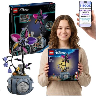 KLOCKI LEGO DISNEY Miasteczko Halloween Sally (43288) Prezent Dla Fanki Disneya + E-BOOK-2 KLOCKI LEGO DISNEY Miasteczko Halloween Sally (43288) Prezent Dla Fanki Disneya + E-BOOK-2