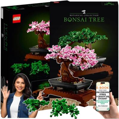 KLOCKI LEGO DRZEWKO BONSAI PREZENT DLA DZIECI I DOROSŁYCH 10281 + EBOOK-1 KLOCKI LEGO DRZEWKO BONSAI PREZENT DLA DZIECI I DOROSŁYCH 10281 + EBOOK-1