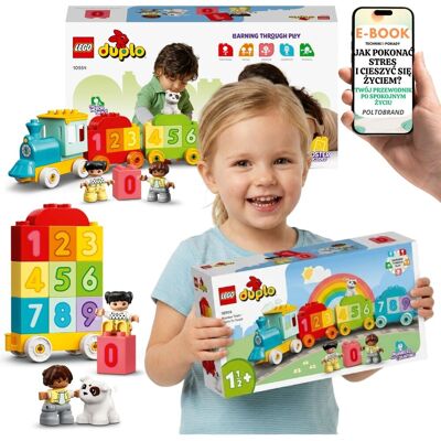 KLOCKI LEGO DUPLO POCIĄG Z CYFERKAMI 10954 Edukacyjne LEGO Dla Dziecka + E-BOOK-1 KLOCKI LEGO DUPLO POCIĄG Z CYFERKAMI 10954 Edukacyjne LEGO Dla Dziecka + E-BOOK-1