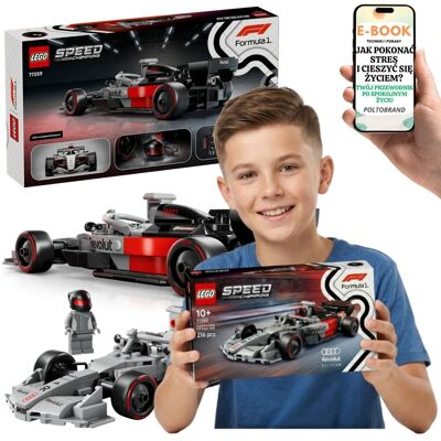 KLOCKI LEGO FORMUŁA 1 Audi Revolut F1 Team R26 77259 Bolid LEGO F1 + E-BOOK-1 KLOCKI LEGO FORMUŁA 1 Audi Revolut F1 Team R26 77259 Bolid LEGO F1 + E-BOOK-1
