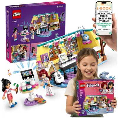 KLOCKI LEGO FRIENDS Pokój Paisley 42647 Muzyka Sztuka Króliczek LEGO + E-BOOK-1 KLOCKI LEGO FRIENDS Pokój Paisley 42647 Muzyka Sztuka Króliczek LEGO + E-BOOK-1