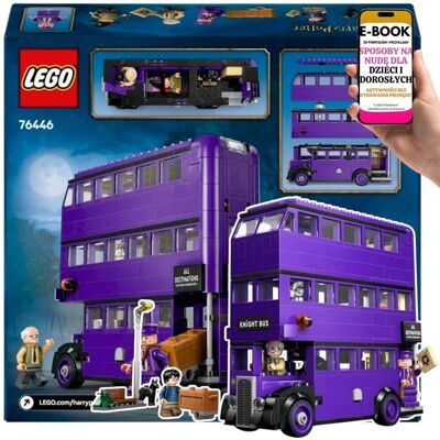KLOCKI LEGO Harry Potter™ Autobus Błędny Rycerz™ (76446) – Magiczny pojazd z filmu, do zabawy i kolekcji Dla dzieci 8+ EBOOK-3 KLOCKI LEGO Harry Potter™ Autobus Błędny Rycerz™ (76446) – Magiczny pojazd z filmu, do zabawy i kolekcji Dla dzieci 8+ EBOOK-3