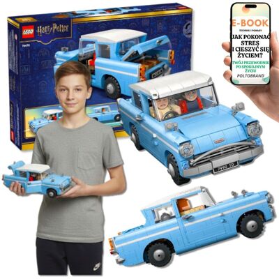 KLOCKI LEGO HARRY POTTER Samochód Ford Anglia (76470) Latające Auto Prezent Dla Nastolatka Fana HARRY POTTERA + EBOOK-1 KLOCKI LEGO HARRY POTTER Samochód Ford Anglia (76470) Latające Auto Prezent Dla Nastolatka Fana HARRY POTTERA + EBOOK-1