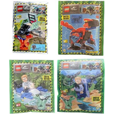 Klocki LEGO Jurassic World - Zestaw 4 Polybag - JW02 Klocki LEGO Jurassic World - Zestaw 4 Polybag - JW02