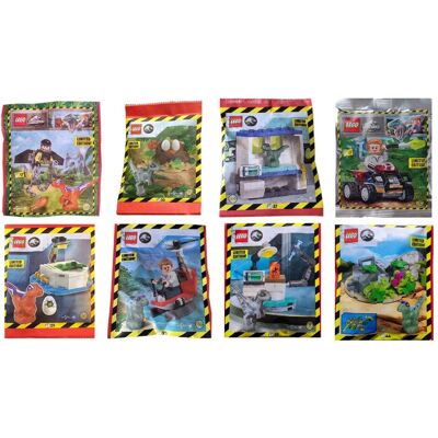 Klocki LEGO Jurassic World - Zestaw 8 Polybag - JW11 Klocki LEGO Jurassic World - Zestaw 8 Polybag - JW11