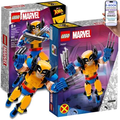 KLOCKI LEGO MARVEL - KULTOWY WOLVERINE 76257 - Super figurka z ruchomymi kończynami KLOCKI PREZENT + EBOOK-2 KLOCKI LEGO MARVEL - KULTOWY WOLVERINE 76257 - Super figurka z ruchomymi kończynami KLOCKI PREZENT + EBOOK-2