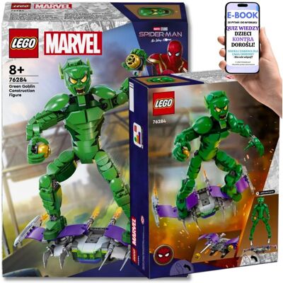 KLOCKI LEGO MARVEL Zielony Goblin KLOCKI PREZENT (76284) – Ruchoma Figurka + EBOOK-2 KLOCKI LEGO MARVEL Zielony Goblin KLOCKI PREZENT (76284) – Ruchoma Figurka + EBOOK-2