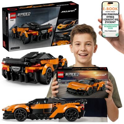 KLOCKI LEGO McLAREN W1 77257 LEGO Speed Champions Auto Sportowe + E-BOOK KLOCKI LEGO McLAREN W1 77257 LEGO Speed Champions Auto Sportowe + E-BOOK