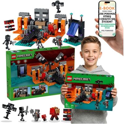 KLOCKI LEGO MINECRAFT 21590 Walka Z Witherem Prezent Dla Gracza + E-BOOK-1 KLOCKI LEGO MINECRAFT 21590 Walka Z Witherem Prezent Dla Gracza + E-BOOK-1