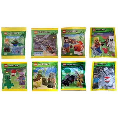 Klocki LEGO Minecraft - Zestaw 4 Polybag - MC11 Klocki LEGO Minecraft - Zestaw 4 Polybag - MC11