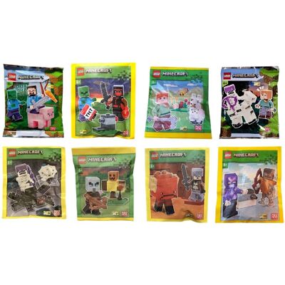 Klocki LEGO Minecraft - Zestaw 8 Polybag - MC10 Klocki LEGO Minecraft - Zestaw 8 Polybag - MC10