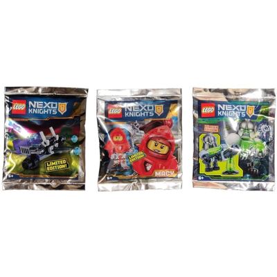 Klocki LEGO Nexo Knights - Zestaw 3 Polybag - NX02 Klocki LEGO Nexo Knights - Zestaw 3 Polybag - NX02