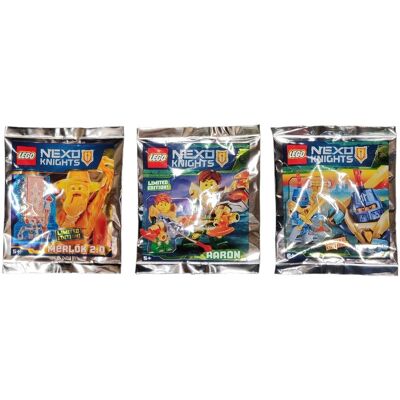Klocki LEGO Nexo Nights - Zestaw 3 Polybag - NX01 Klocki LEGO Nexo Nights - Zestaw 3 Polybag - NX01