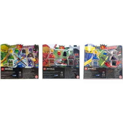Klocki LEGO Ninjago - Zestaw 3 Polybag Blister - PB03 Klocki LEGO Ninjago - Zestaw 3 Polybag Blister - PB03