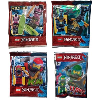 Klocki LEGO Ninjago - Zestaw 4 Polybag - NI03 Klocki LEGO Ninjago - Zestaw 4 Polybag - NI03