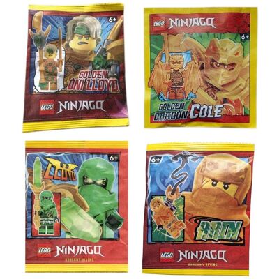 Klocki LEGO Ninjago - Zestaw 4 Polybag - NI05 Klocki LEGO Ninjago - Zestaw 4 Polybag - NI05