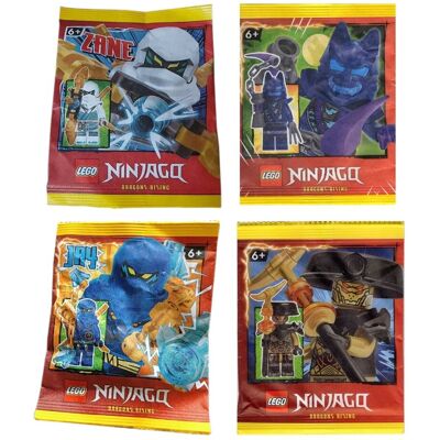 Klocki LEGO Ninjago - Zestaw 4 Polybag - NI06 Klocki LEGO Ninjago - Zestaw 4 Polybag - NI06