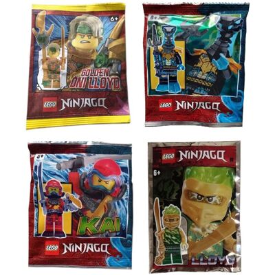 Klocki LEGO Ninjago - Zestaw 4 Polybag - NI50 Klocki LEGO Ninjago - Zestaw 4 Polybag - NI50