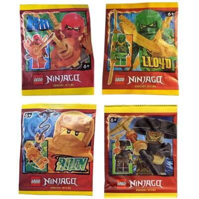 Klocki LEGO Ninjago - Zestaw 4 Polybag - NI51 Klocki LEGO Ninjago - Zestaw 4 Polybag - NI51