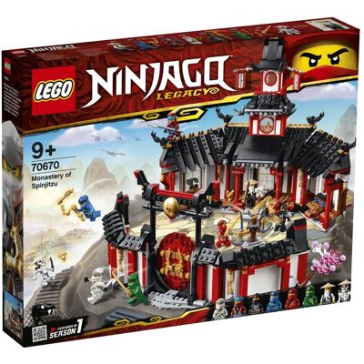 Klocki LEGO Ninjago Zestaw Klasztor Spinjitzu 70670 Klocki LEGO Ninjago Zestaw Klasztor Spinjitzu 70670
