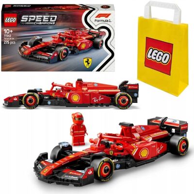 Klocki LEGO Speed Champions Auto Bolid F1 Ferrari SF-24 Wyścigówka Samochód Klocki LEGO Speed Champions Auto Bolid F1 Ferrari SF-24 Wyścigówka Samochód