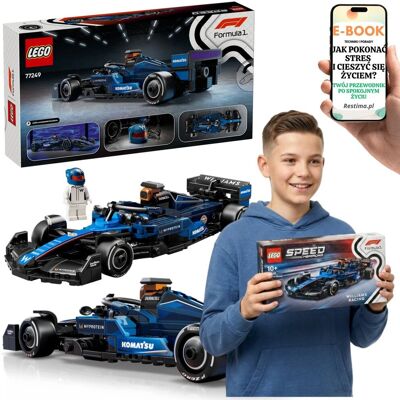KLOCKI LEGO SPEED CHAMPIONS WILLIAMS F1 77249 PREZENT + E-BOOK-1 KLOCKI LEGO SPEED CHAMPIONS WILLIAMS F1 77249 PREZENT + E-BOOK-1