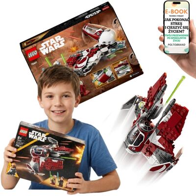 KLOCKI LEGO STAR WARS 75401 Interceptor Jedi Ahsoki Ahsoka Tano Anakin Skywalker + E-BOOK-1 KLOCKI LEGO STAR WARS 75401 Interceptor Jedi Ahsoki Ahsoka Tano Anakin Skywalker + E-BOOK-1