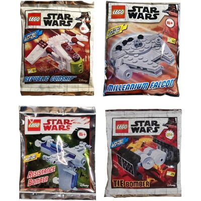 Klocki LEGO Star Wars - Zestaw 4 Polybag - SW11 Klocki LEGO Star Wars - Zestaw 4 Polybag - SW11