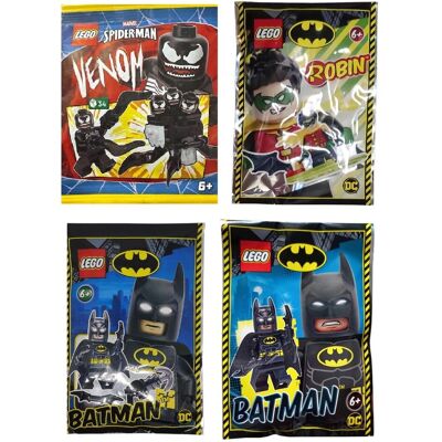 Klocki LEGO Super Heroes - Zestaw 4 Polybag - SH01 Klocki LEGO Super Heroes - Zestaw 4 Polybag - SH01