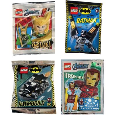 Klocki LEGO Super Heroes - Zestaw 4 Polybag - SH02 Klocki LEGO Super Heroes - Zestaw 4 Polybag - SH02
