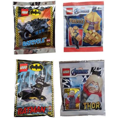Klocki LEGO Super Heroes - Zestaw 4 Polybag - SH03 Klocki LEGO Super Heroes - Zestaw 4 Polybag - SH03
