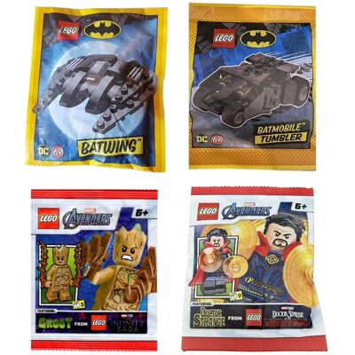 Klocki LEGO Super Heroes - Zestaw 4 Polybag - SH04 Klocki LEGO Super Heroes - Zestaw 4 Polybag - SH04