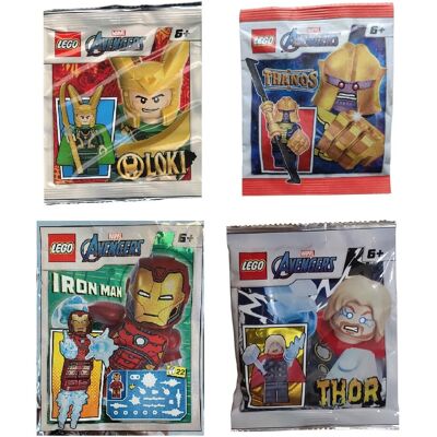 Klocki LEGO Super Heroes - Zestaw 4 Polybag - SH52 Klocki LEGO Super Heroes - Zestaw 4 Polybag - SH52