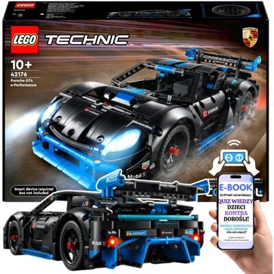 KLOCKI LEGO Technic AUTO SPORTOWE Porsche GT4 e-Performance RC • model wyścigowy z otwieranymi drzwiami, światłami i realistycznymi detalami Lego .. KLOCKI LEGO Technic AUTO SPORTOWE Porsche GT4 e-Performance RC • model wyścigowy z otwieranymi drzwiami, światłami i realistycznymi detalami Lego ..