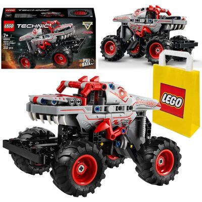 Klocki LEGO Technic Samochód Monster Jam napęd pull-back Auto Klocki LEGO Technic Samochód Monster Jam napęd pull-back Auto