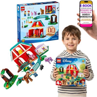KLOCKI LEGO TOY STORY 43304 Stodoła Konie Jessie Chudy Lego Dla 4 5 6 Latka + E-BOOK-3 KLOCKI LEGO TOY STORY 43304 Stodoła Konie Jessie Chudy Lego Dla 4 5 6 Latka + E-BOOK-3