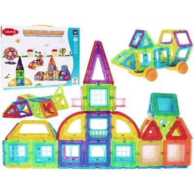 Pegaz Toys Klocki Magnetyczne 3D Edukacyjne Konstrukcyjne Mega Zestaw Xl 128 Elementów Pegaz Toys Klocki Magnetyczne 3D Edukacyjne Konstrukcyjne Mega Zestaw Xl 128 Elementów