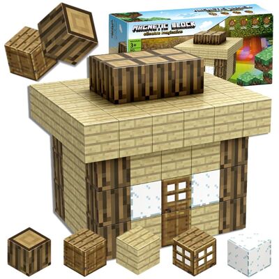 Doris Klocki Magnetyczne 3D Kostki Konstrukcyjne Piksele Bloczki Kosteczki Zestaw Kreatywnych Klocków Budowlanych 78 el. XXL ŚWIAT Magnetic Blocks Doris Klocki Magnetyczne 3D Kostki Konstrukcyjne Piksele Bloczki Kosteczki Zestaw Kreatywnych Klocków Budowlanych 78 el. XXL ŚWIAT Magnetic Blocks