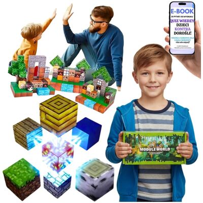 Pltb KLOCKI MAGNETYCZNE 3D SZEŚCIANY EDUKACYJNY ZESTAW 100 SZTUK DLA KREATYWNYCH DZIECI PREZENT DLA WNUCZKA WNUKA NA ŚWIĘTA + EBOOK-2 Pltb KLOCKI MAGNETYCZNE 3D SZEŚCIANY EDUKACYJNY ZESTAW 100 SZTUK DLA KREATYWNYCH DZIECI PREZENT DLA WNUCZKA WNUKA NA ŚWIĘTA + EBOOK-2