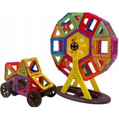 Inny producent Klocki magnetyczne DUŻE XXL klocki konstrukcyjne 3D dla dzieci 150 el. Inny producent Klocki magnetyczne DUŻE XXL klocki konstrukcyjne 3D dla dzieci 150 el.
