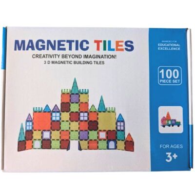 LandToys KLOCKI MAGNETYCZNE KONSTRUKCYJNE 3D 100EL DLA DZIECI LandToys KLOCKI MAGNETYCZNE KONSTRUKCYJNE 3D 100EL DLA DZIECI
