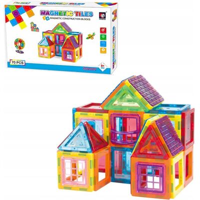 Animalove Klocki Magnetyczne Konstrukcyjne 3D Edukacyjne UkĺAdanka 70 Szt Dla Dzieci Animalove Klocki Magnetyczne Konstrukcyjne 3D Edukacyjne UkĺAdanka 70 Szt Dla Dzieci
