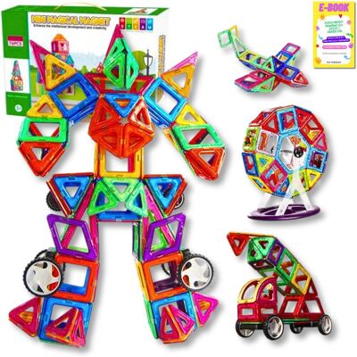 Pltb Klocki Magnetyczne Konstrukcyjne 3D Magnetic Dla Dzieci 76El Panele Konstrukcyjne Klocki Prezent + Ebook Pltb Klocki Magnetyczne Konstrukcyjne 3D Magnetic Dla Dzieci 76El Panele Konstrukcyjne Klocki Prezent + Ebook