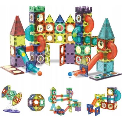 inna (Inny) KLOCKI MAGNETYCZNE KONSTRUKCYJNE ŚWIECĄCY TOR 3D MAGNETIC EDUKACYJNE 110 EL inna (Inny) KLOCKI MAGNETYCZNE KONSTRUKCYJNE ŚWIECĄCY TOR 3D MAGNETIC EDUKACYJNE 110 EL